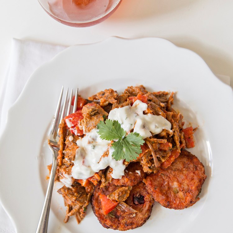 Picture of Tomato-Braised Pulled Pork 